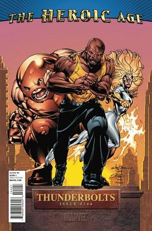 Thunderbolts #144 (HEROIC AGE cover