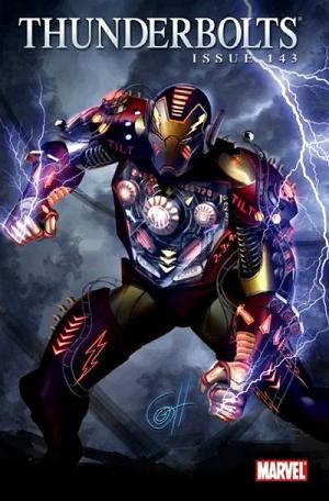 Thunderbolts #143 (IRON MAN BY DESIGN cover