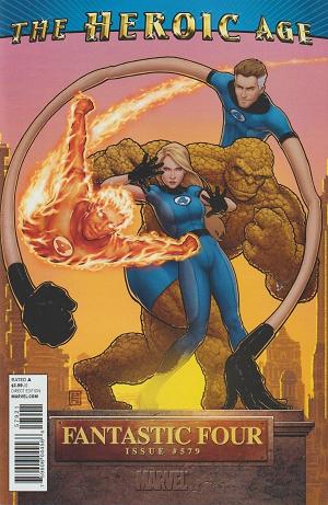 Fantastic Four #579 (HEROIC AGE cover
