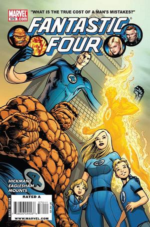 Fantastic Four #570  cover