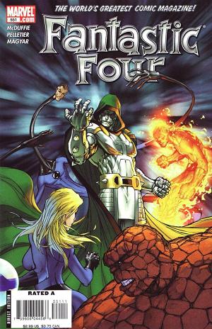 Fantastic Four #551 cover