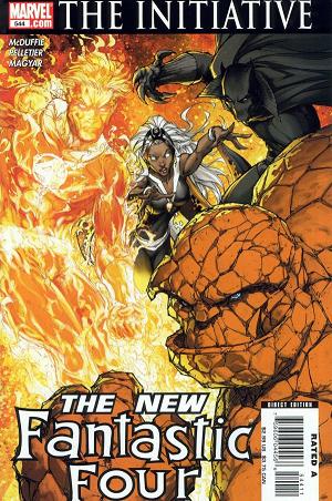 Fantastic Four #544 cover