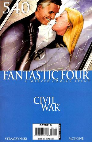 Fantastic Four #540  cover