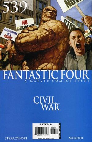 Fantastic Four #539  cover