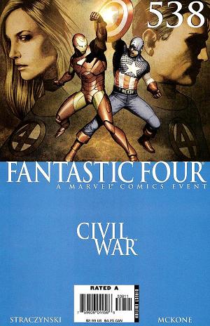 Fantastic Four #538  cover