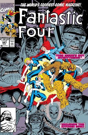Fantastic Four #347 cover