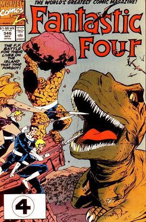 Fantastic Four #346 cover