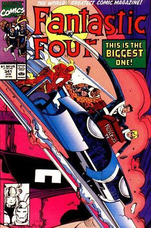 Fantastic Four #341 cover