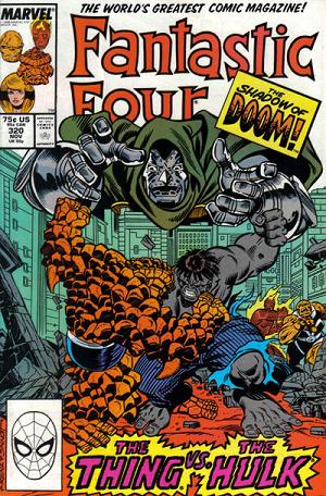 Fantastic Four #320 cover