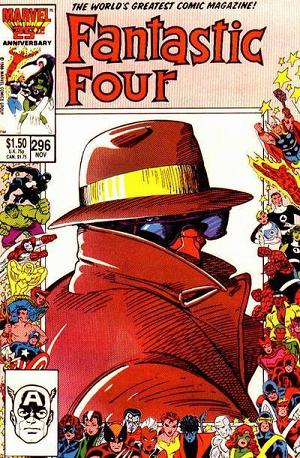 Fantastic Four #296 cover