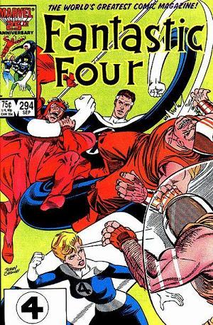 Fantastic Four #294  cover