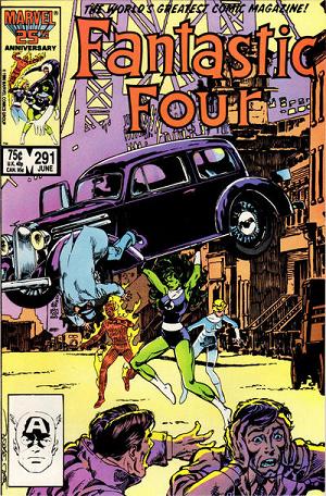 Fantastic Four #291  cover