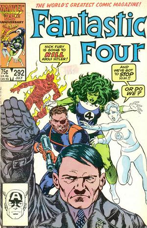 Fantastic Four #292  cover