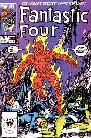 Fantastic Four #289  cover