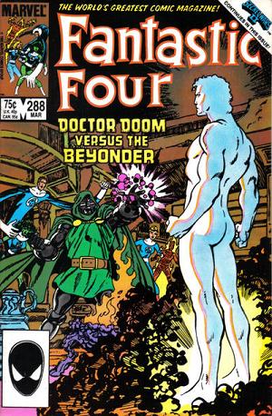 Fantastic Four #288  cover