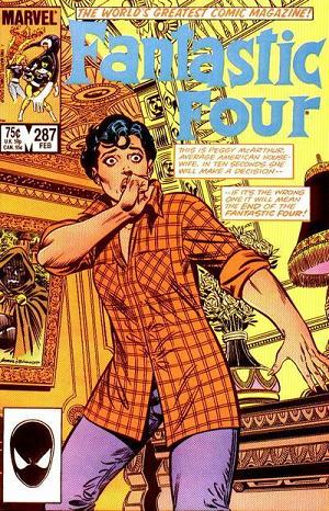Fantastic Four #287  cover