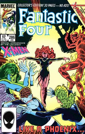 Fantastic Four #286  cover