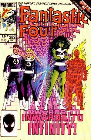 Fantastic Four #282  cover