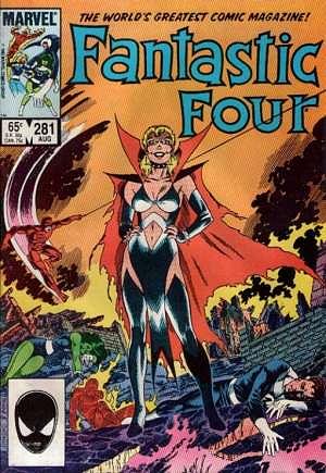 Fantastic Four #281  cover