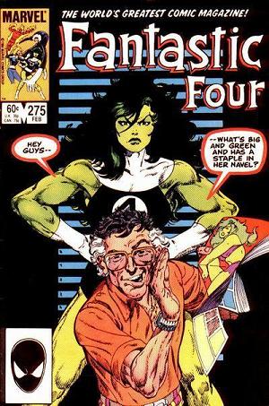 Fantastic Four #275  cover