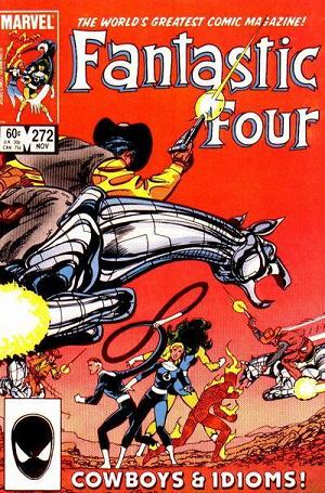 Fantastic Four #272  cover