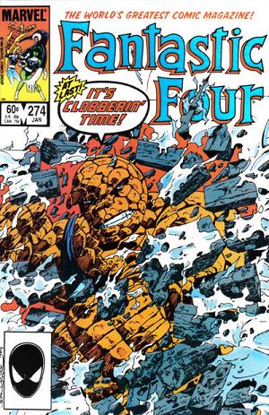 Fantastic Four #274  cover