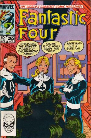 Fantastic Four #265  cover