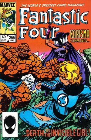 Fantastic Four #266  cover