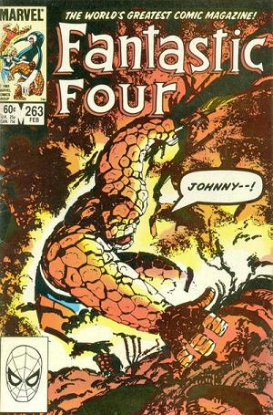 Fantastic Four #263  cover