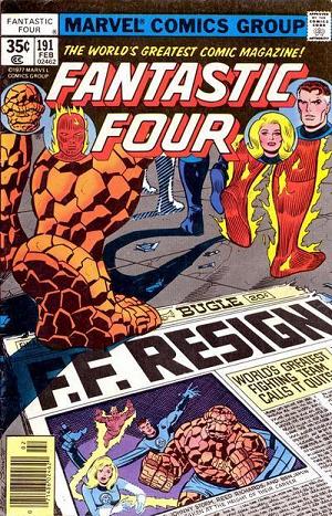Fantastic Four #191  cover