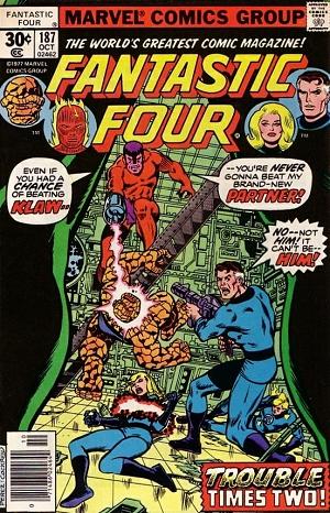 Fantastic Four #187  cover