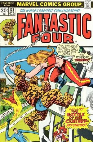 Fantastic Four #133 cover