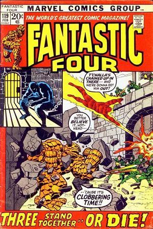 Fantastic Four #119  cover