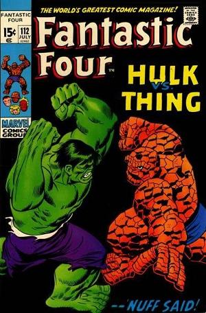 Fantastic Four #112  cover