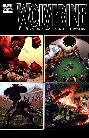 Wolverine #73 (2ND PRINTING cover