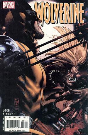 Wolverine #54 cover