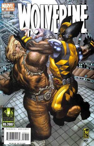 Wolverine #53 cover