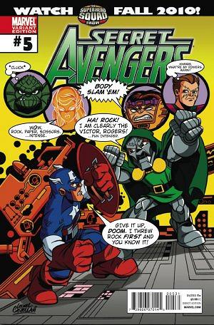 Secret Avengers #5 (SHS cover