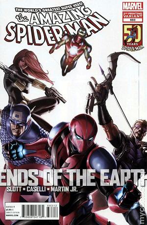 Amazing Spider-Man #683 2ND PRINTING VARIANT cover