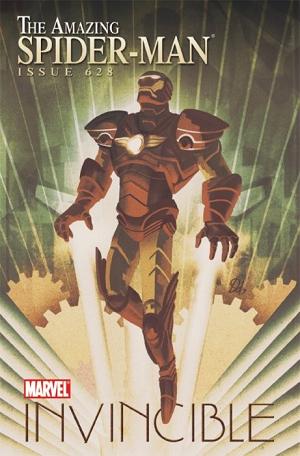 Amazing Spider-Man #628 (IRON MAN BY DESIGN cover