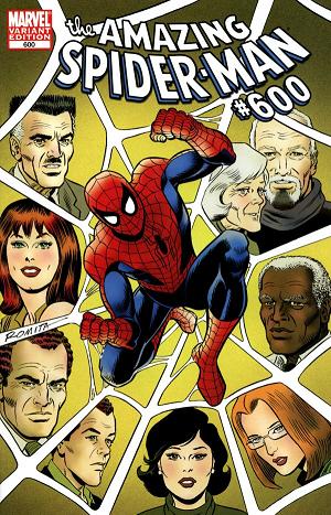 Amazing Spider-Man #600 (ROMITA SR cover