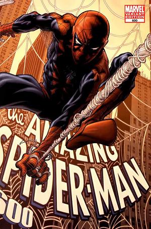 Amazing Spider-Man #600 (QUESADA WRAPAROUND cover