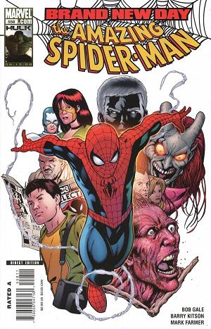 Amazing Spider-Man #558 cover