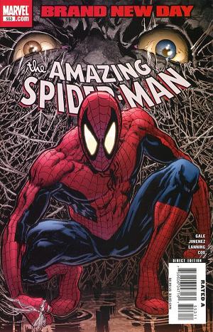 Amazing Spider-Man #553 cover
