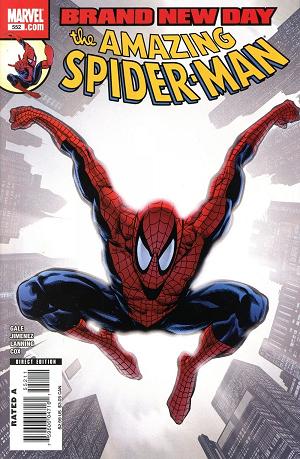 Amazing Spider-Man #552 cover