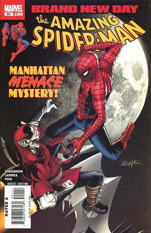 Amazing Spider-Man #551  cover