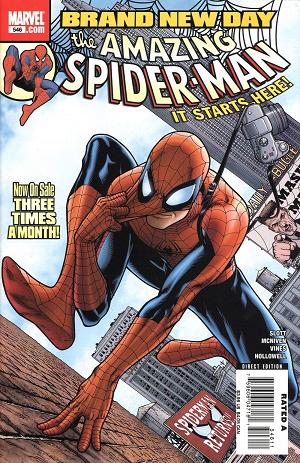 Amazing Spider-Man #546 cover