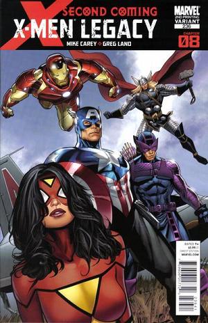 X-Men Legacy #236 (2ND PRINTING cover