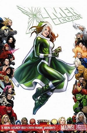 X-Men Legacy #227 (70TH FRAME cover