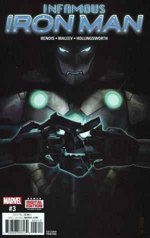 Infamous Iron Man #3 2ND PTG MALEEV cover